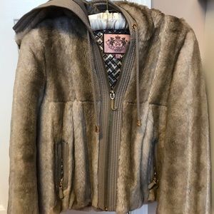 Juicy Couture Faux Fur Coat